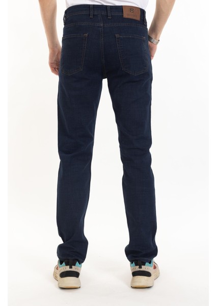 Erkek Mavi Slim Fit Likralı Jean Kot Pantolon 1122 fiyatları