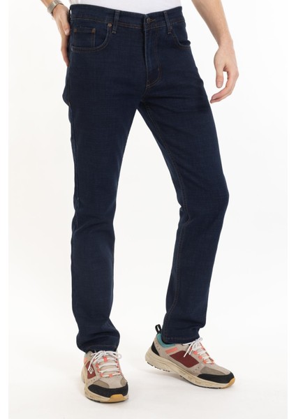 Erkek Mavi Slim Fit Likralı Jean Kot Pantolon 1122 modelleri