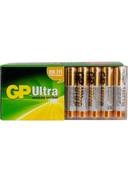 Gp 24AU R03 Ultra Alkalin Aaa Ince Kalem 40 Lı Paket (4767) - MBN4991-2591