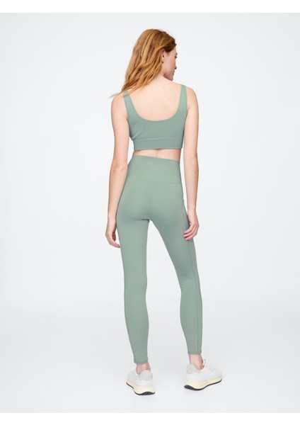 Kadın Yeşil Gapfit Sky High Studio Full-Length Legging Tayt fırsatları