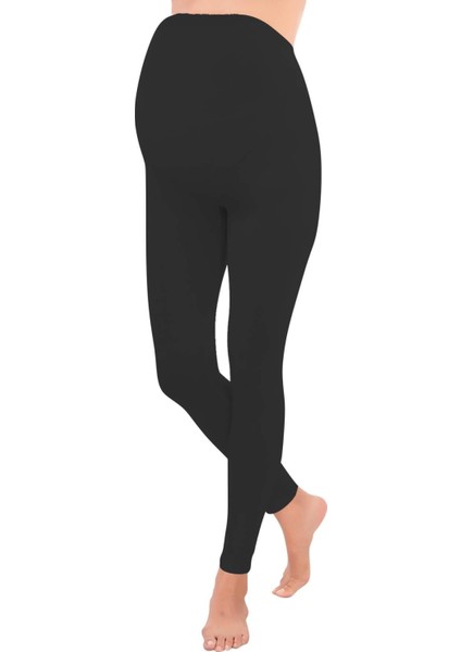 Miraxx Siyah Mı Emay 1433 Modal Cotton Hamile Tayt
