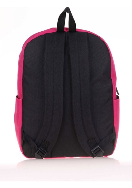 Full Pocket Sırt Çantası Fuşya K1434