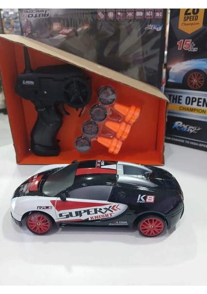 18cm 2.4ghz Özel Uzaktan Kumandalı Dubalı Yedek Tekerlekli Drift Atan Şarjlı 15km Hızlı Araba fiyatları