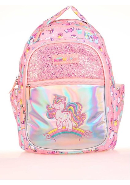 Kids Sırt Çantası Aynalı Taşlı Unicorn L5136