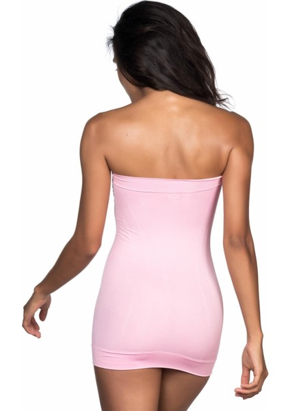 Miraxx Pembe Mı Emay 5005 Soft Desenli Straplez Atlet modelleri