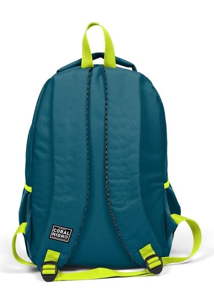 Kids Nefti Fosforlu Sarı Araba Desenli 2'Li Okul Çanta Seti Set0214406