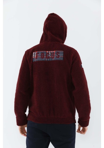 Comfort Erkek Kapşonlu Uzun Kol Bordo Sweatshirt 20229 fiyatları