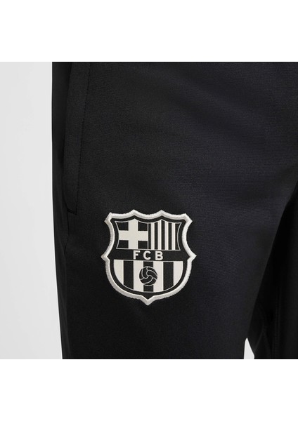 Fc Barcelona Çocuk Dri-Fıt Futbol Örgü Siyah Spor Eşofman Takımı Fn9975-011