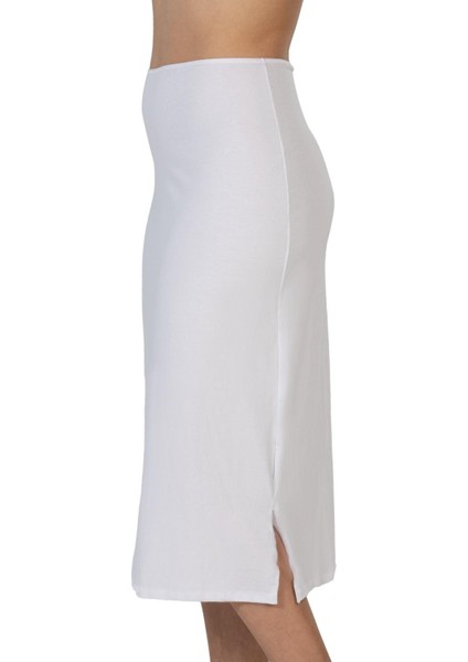 Miraxx Beyaz Mı Emay 1439 Modal Cotton Uzun Jupon