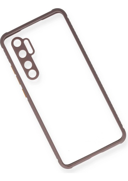 Xiaomi Mi Note 10 Lite Kılıf Miami Şeffaf Silikon - Açık Mor Gnzrz