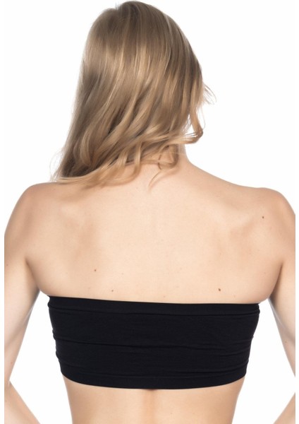 Miraxx Siyah Mı Emay 4002 Soft Straplez Büstiyer