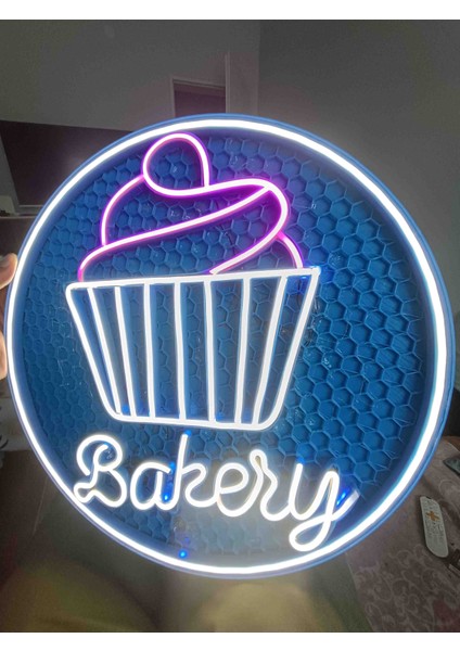 Neon LED Işıklı Ekmek Pasta Fırın fiyatları