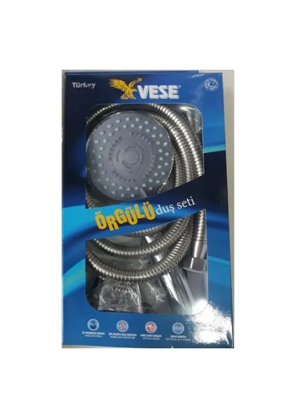 Orta Boy Örgülü Duş Seti