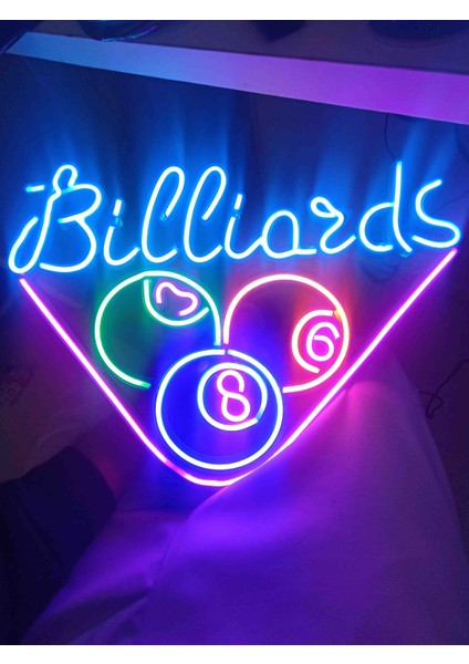 Neon LED Işıklı BİLARDO fiyatları