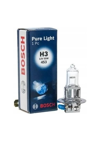 Opel Corsa C Sis Farı Ampulü 12V H3.55W Eco Bosch Marka