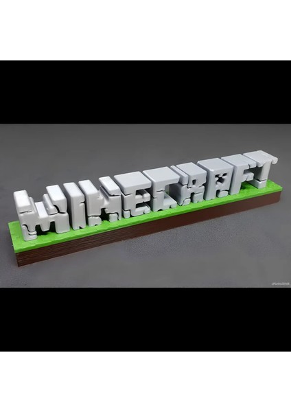 Mc Logo Minecraftt Logo 3D