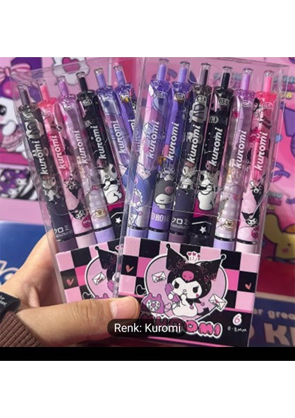 SANRIO kuromi figürlü okul seti