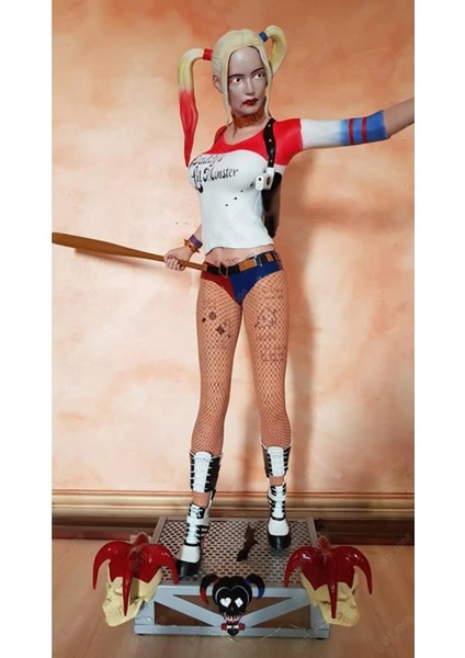 Harley Quinn Figür Maskesiz (40CM Dev Boy) | Harley Quinn Figure