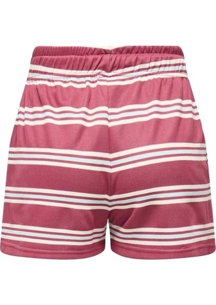 15351928 Beli Ip Bağlamalı Kadın Penye Short Bordo modelleri