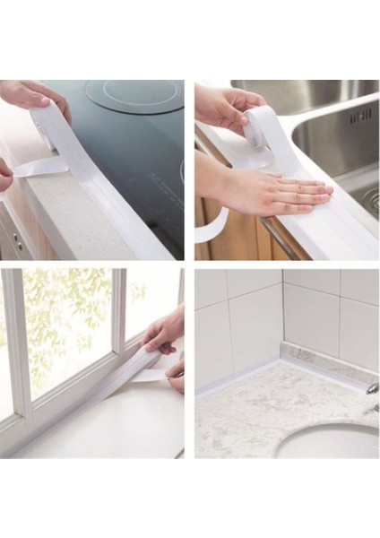 Su Sızdırmaz Bant Lavabo Küvet Kenar Bandı (3.2m) (4401)