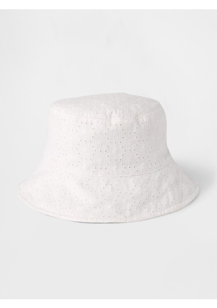 Kız Çocuk Orange Kıss Neon Kids Eyelet Bucket Hat