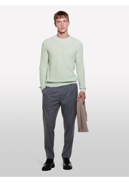 Sisley Yün Karışımlı Bisiklet Yaka Kazak Erkek 1r9 Kazak - 324A1044S100X