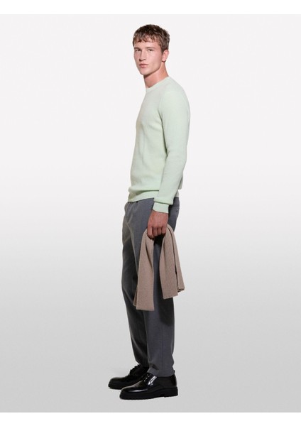 Sisley Yün Karışımlı Bisiklet Yaka Kazak Erkek 1r9 Kazak - 324A1044S100X modelleri