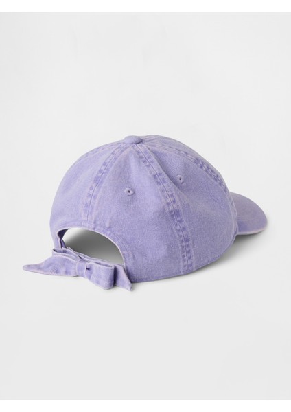 Kız Çocuk Lila Denim Beyzbol Şapkası fiyatları