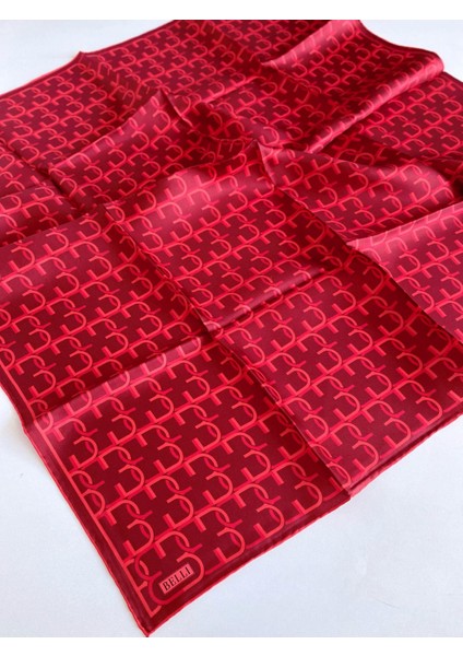 Tivil İpek Eşarp 4102 - 40 Bordo Karışık Desen modelleri