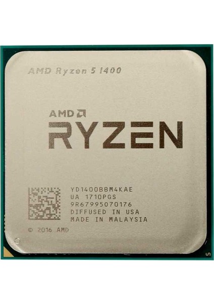 Ryzen 5 1400 - 3.4ghz 8mb Cache Am4 Soket Işlemci Tray