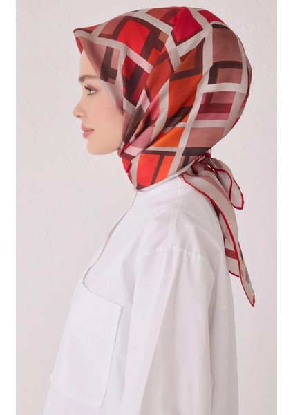 Tivil Ipek Eşarp 4051-84 Bordo Karışık Desen fiyatları