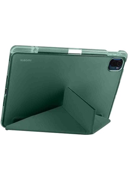Xiaomi Pad 7/7 Pro 11,2 Inç Uyumlu Kılıf Üçgen Tri Folding Kalem Bölmeli Standlı Kılıfı fırsatları