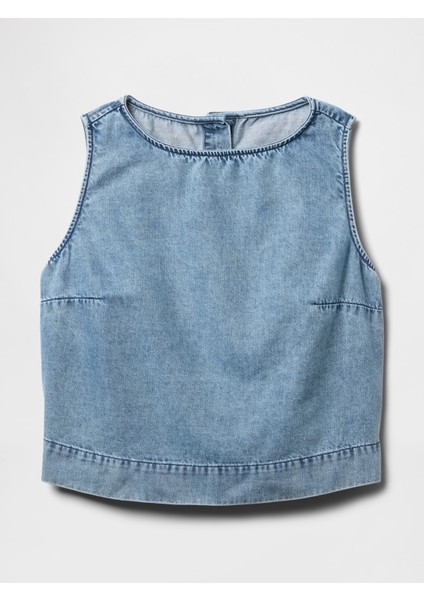 Kadın Mavi Ultrasoft Denim Bluz fiyatları