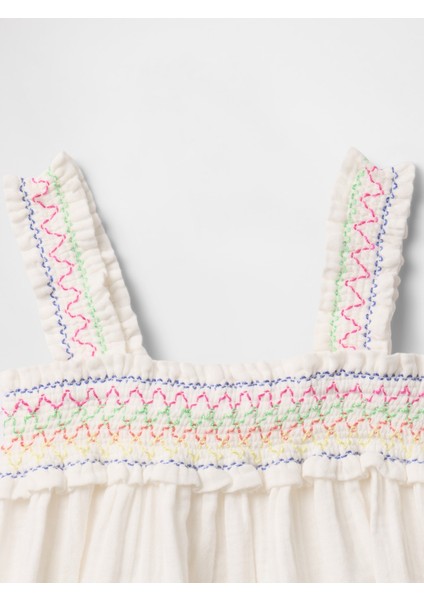 Kız Bebek Orange Kıss Neon Crinkle Gauze Outfit Set fiyatları