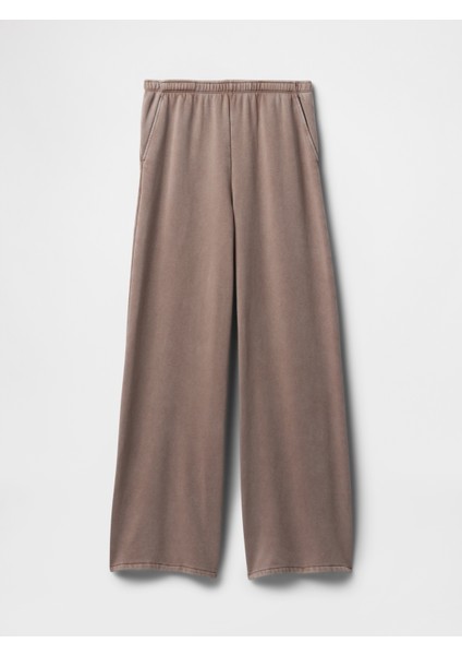 Kadın Pembe Vintagesoft Wide-Leg Baggy Eşofman Altı