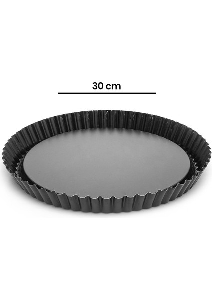 Superior Tart Kalıbı - Siyah - 30 cm fırsatları
