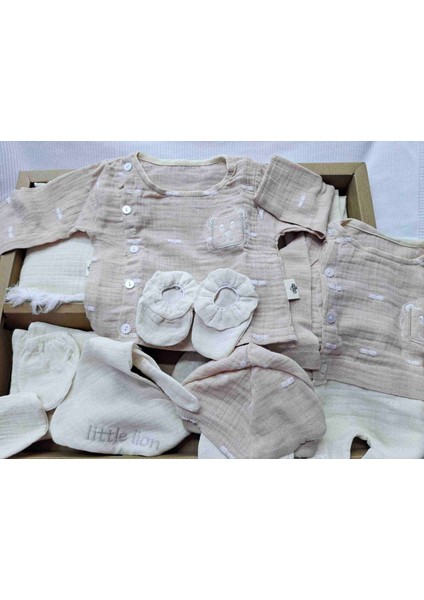 sun Tekstilden Pamuklu Müslin Bebek Hastane Çıkışı