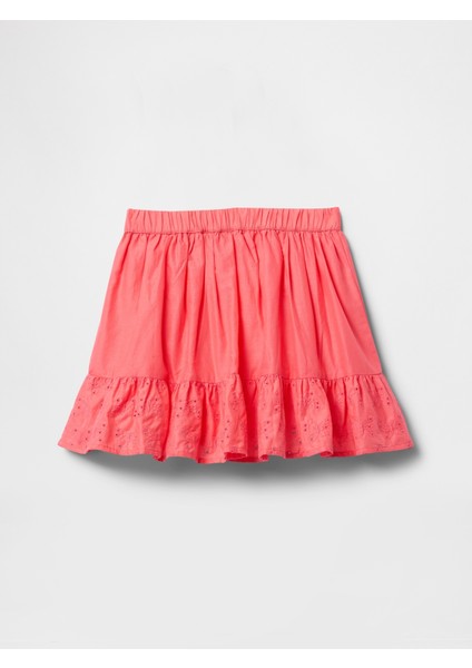 Kız Çocuk Pembe Fırfırlı Şort Etek modelleri