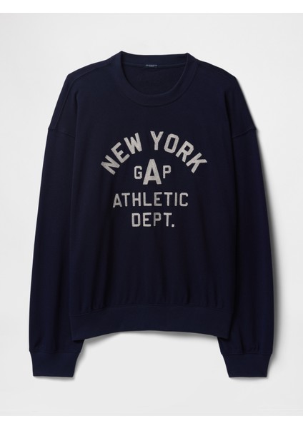Erkek Lacivert Vintagesoft New York Gap Logo Sweatshirt fiyatları