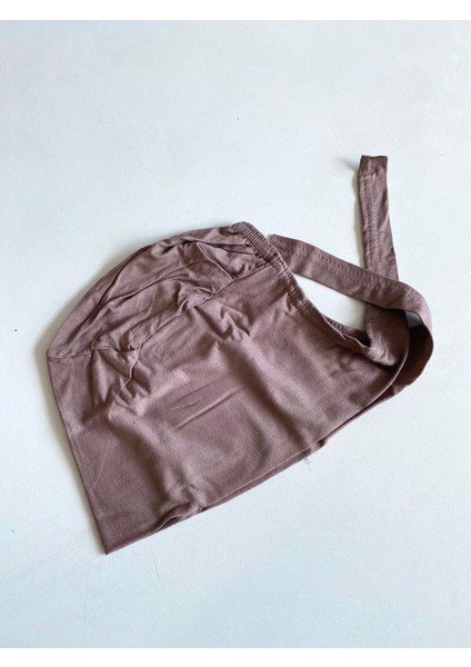 Dikişsiz Bağlı Bone - Vizon 297 - 41269