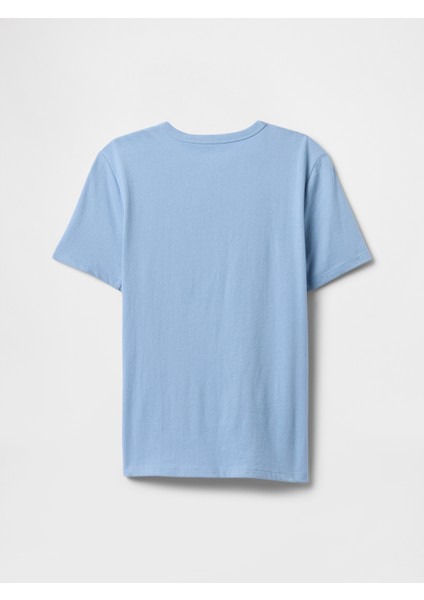 Erkek Çocuk Mavi Gap Logo T-Shirt modelleri