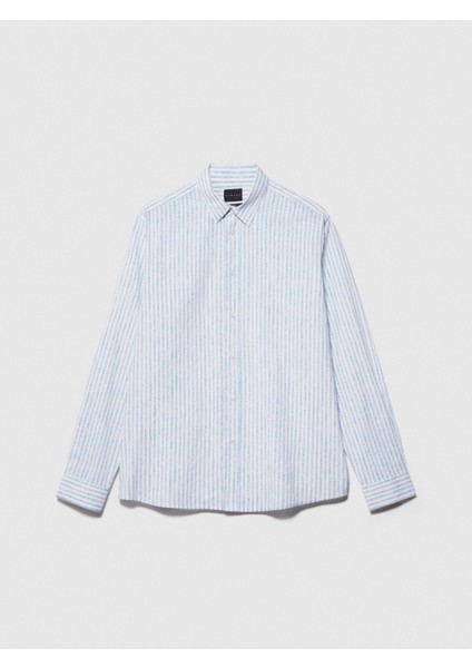 Pamuk Karışımlı Çizgili Gömlek Erkek Renkli Gömlek - 324P5N1JSQ036 indirimleri