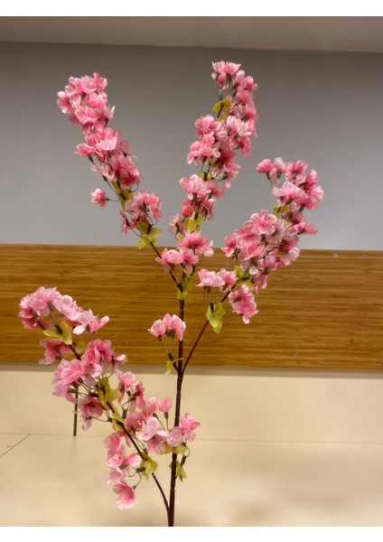 Yapay Pembe Yeni Bahar Dalı Yükseklik 80 cm modelleri