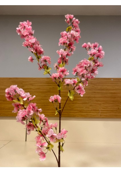 Yapay Pembe Yeni Bahar Dalı Yükseklik 80 cm indirimleri
