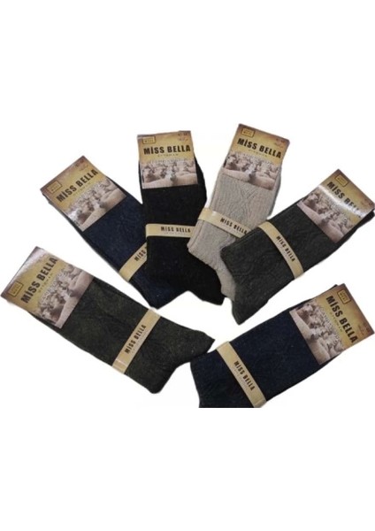 Miraxx Miss Bella Lamswool Kışlık Erkek Çorap 8 Adet fiyatları