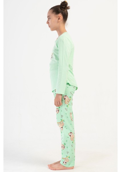 Pamuklu Kız Çocuk Uzun Kol Pijama Takım(1-2/7-8) , 405232 modelleri