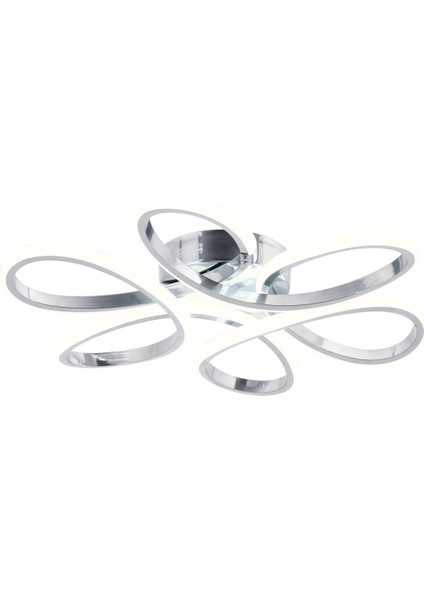 Alis Modern Krom Plafonyer Tavana Sıfır Beyaz Işık Salon Mutfak Yatak Odası LED Avize indirimleri