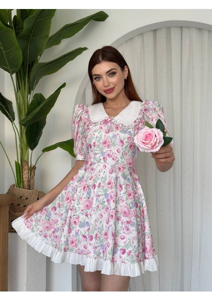 Leyla Sanat Sanata Yeni Bir Bakış Açısı Wals Bebe Yaka Elbise