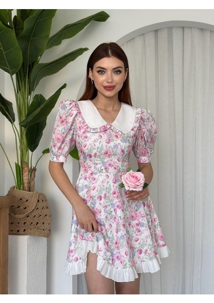 Leyla Sanat Sanata Yeni Bir Bakış Açısı Wals Bebe Yaka Elbise