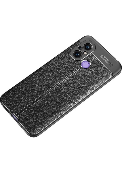 Xiaomi Redmi 12C Kılıf Auto Focus Kapak - Siyah Gnzrz